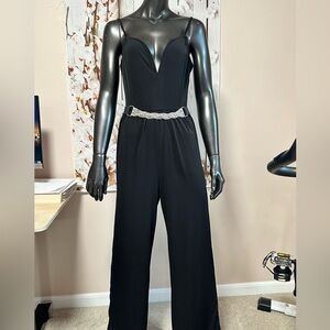 #0313 Express One Piece Semi-Formal Pants Suit Small